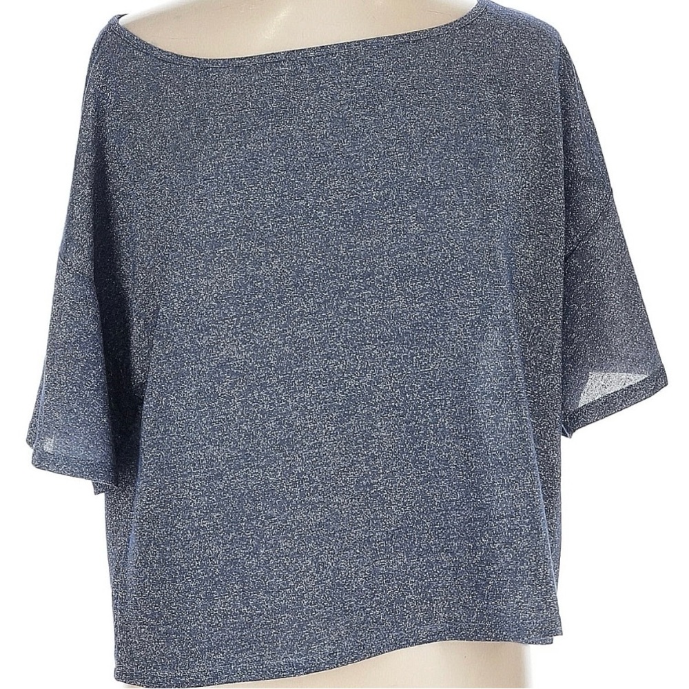 Soho Jeans & Company top size Large  Blue Women's Top